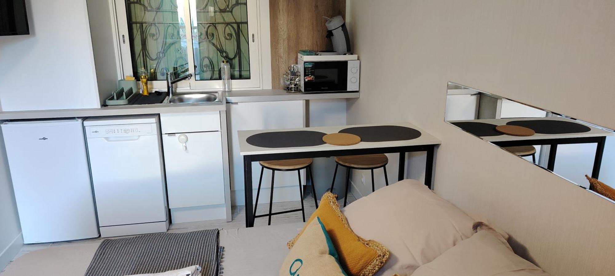 Studio Cosy Balneo Avec Jardin Ле Баркарес Экстерьер фото