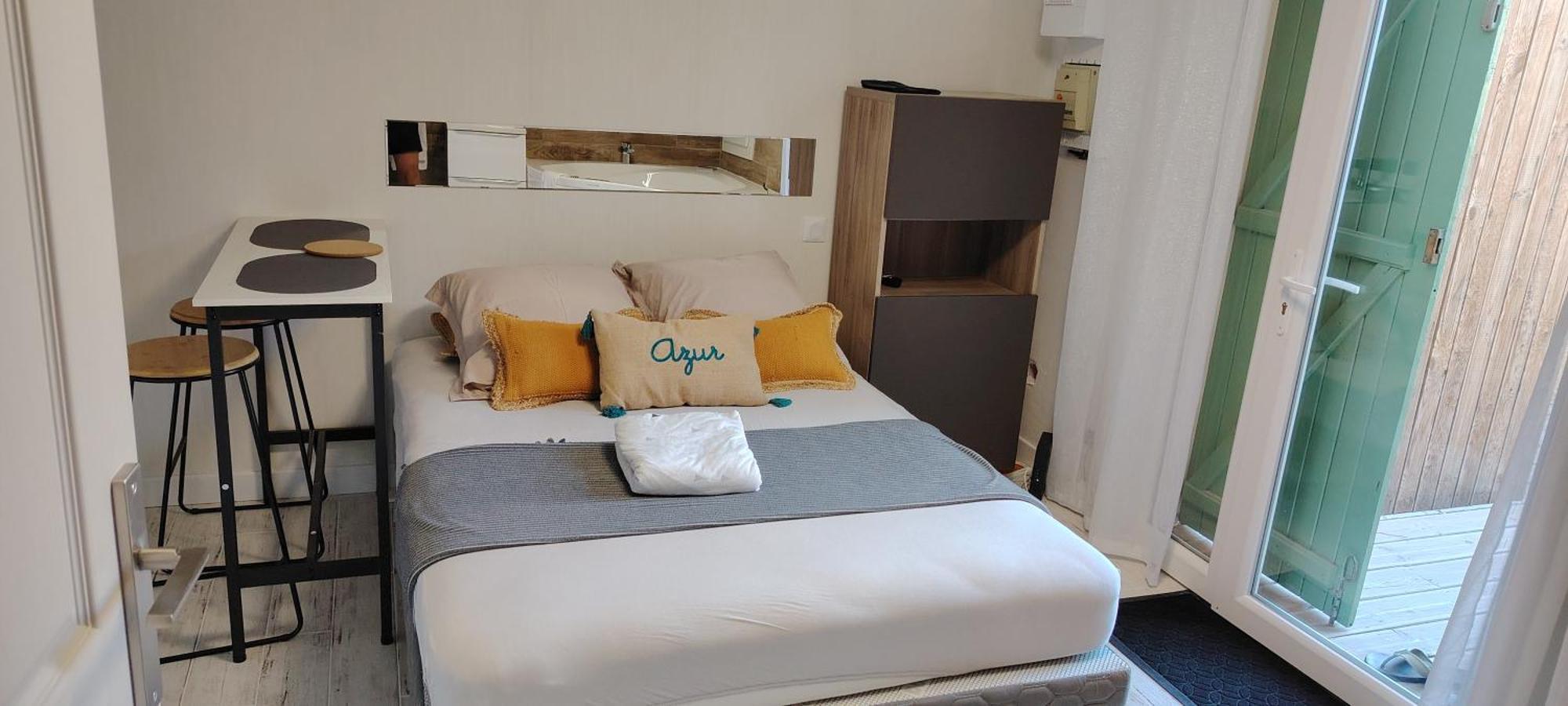 Studio Cosy Balneo Avec Jardin Ле Баркарес Экстерьер фото